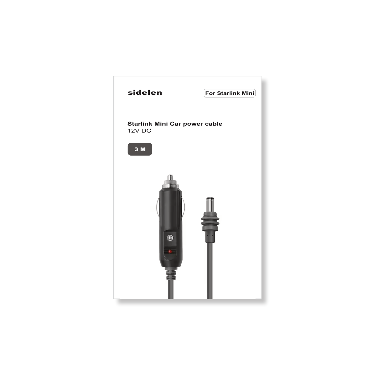 Câble chargeur alimentation voiture Starlink Mini 3M